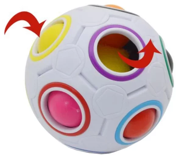 Кулька-головоломка, антистрес, 12 кольорів